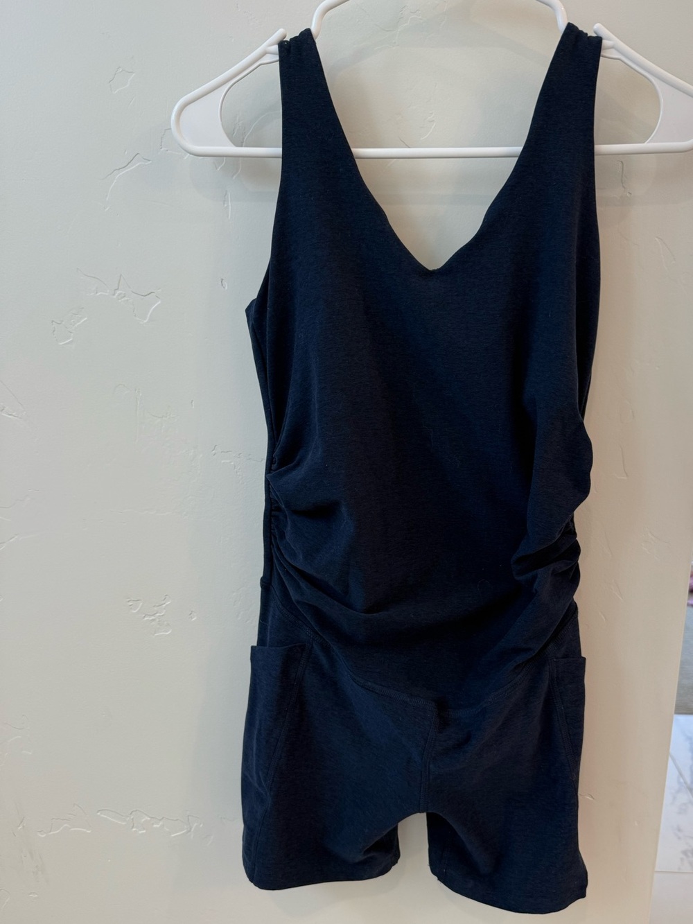 Beyond the Bump by Beyond Yoga maternity short jumpsuit